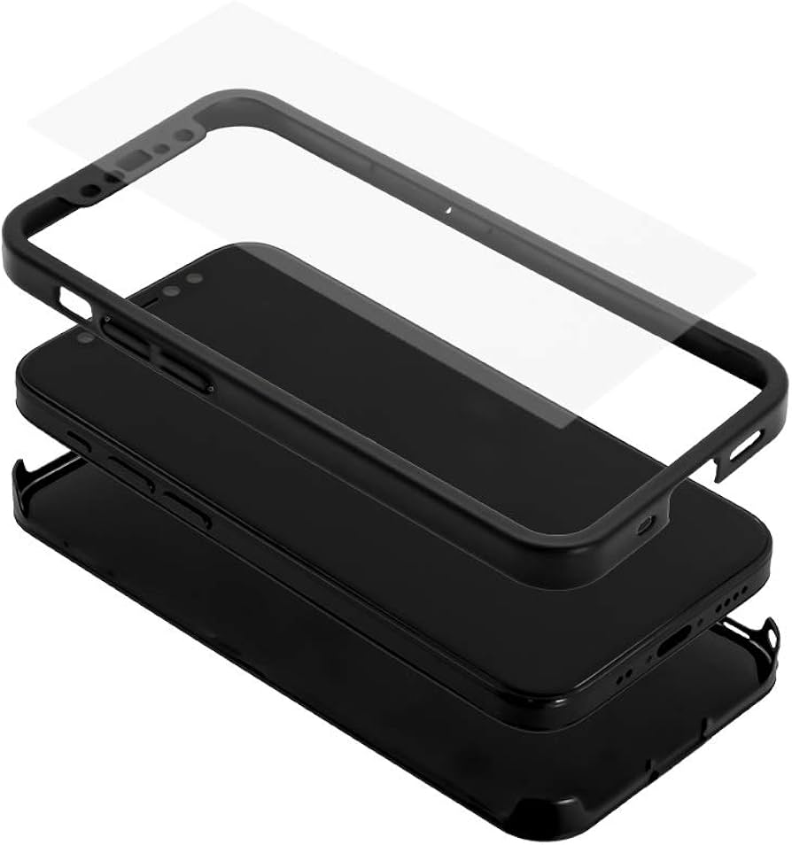 Amazon.co.jp: オウルテック iPhone 12 mini用 360°包み込んでキズから